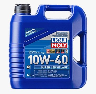 زيت المحرك من ليكوي مولي (10W-40) Super  مع قدرة فائقة ، 4 لتر